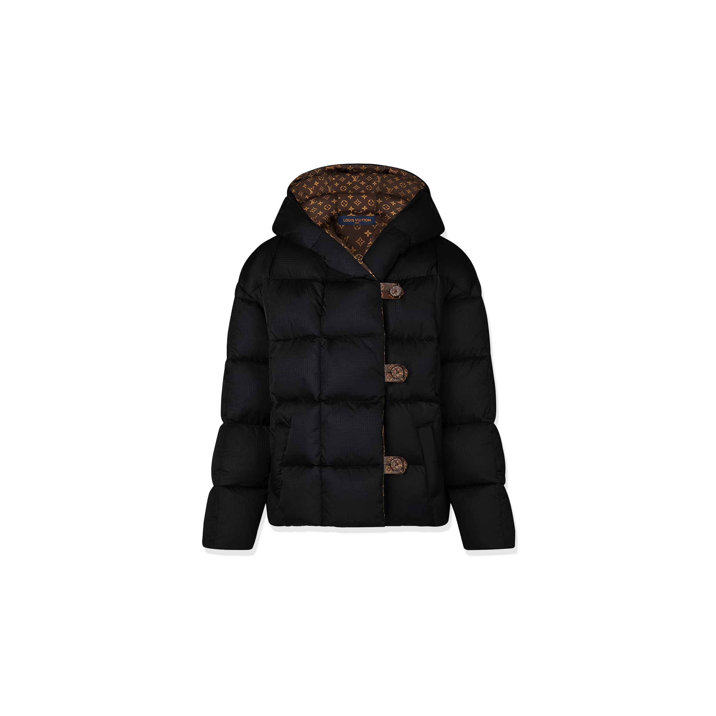 LOUIS VUITTON LONG-SLEEVED FLUFFY DOWN JACKET 1AAIJG